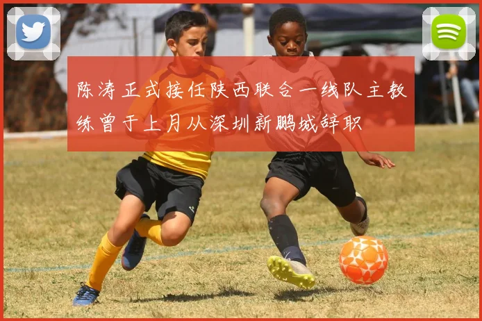 陈涛正式接任陕西联合一线队主教练曾于上月从深圳新鹏城辞职